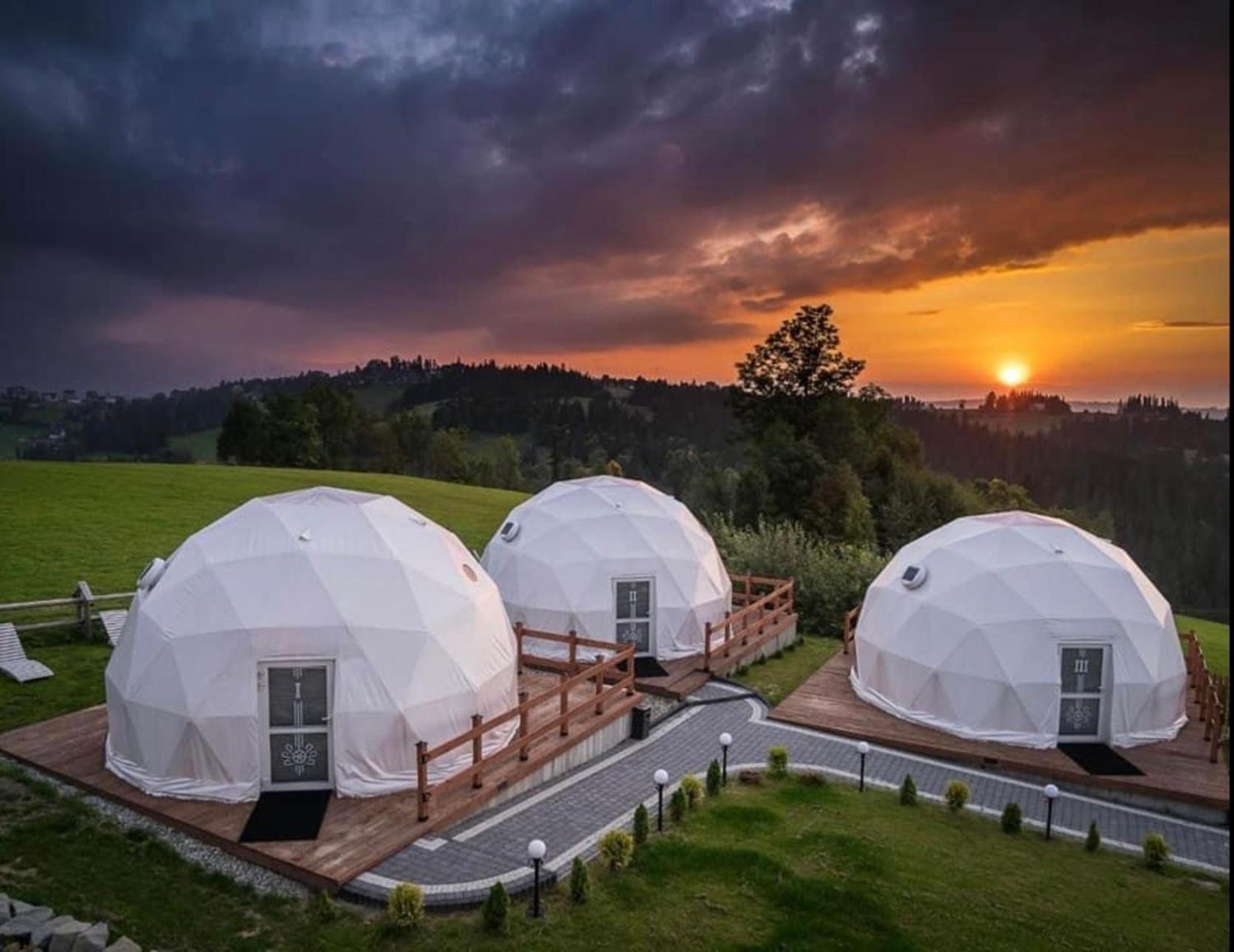 Glamping Pasieka Namiot Glamp Bukowina Tatrzanska - Domki W Gorach Gron Exterior photo